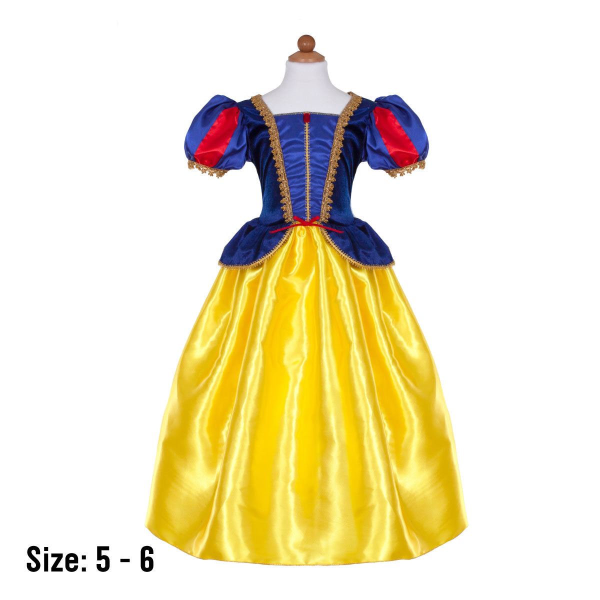 Great Pretenders Deluxe Snow White Gown Size 5-6