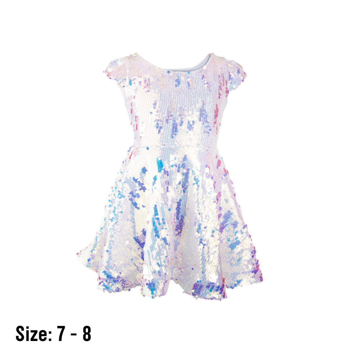 Great Pretenders Sequins Concert Queen Dress Size 7-8