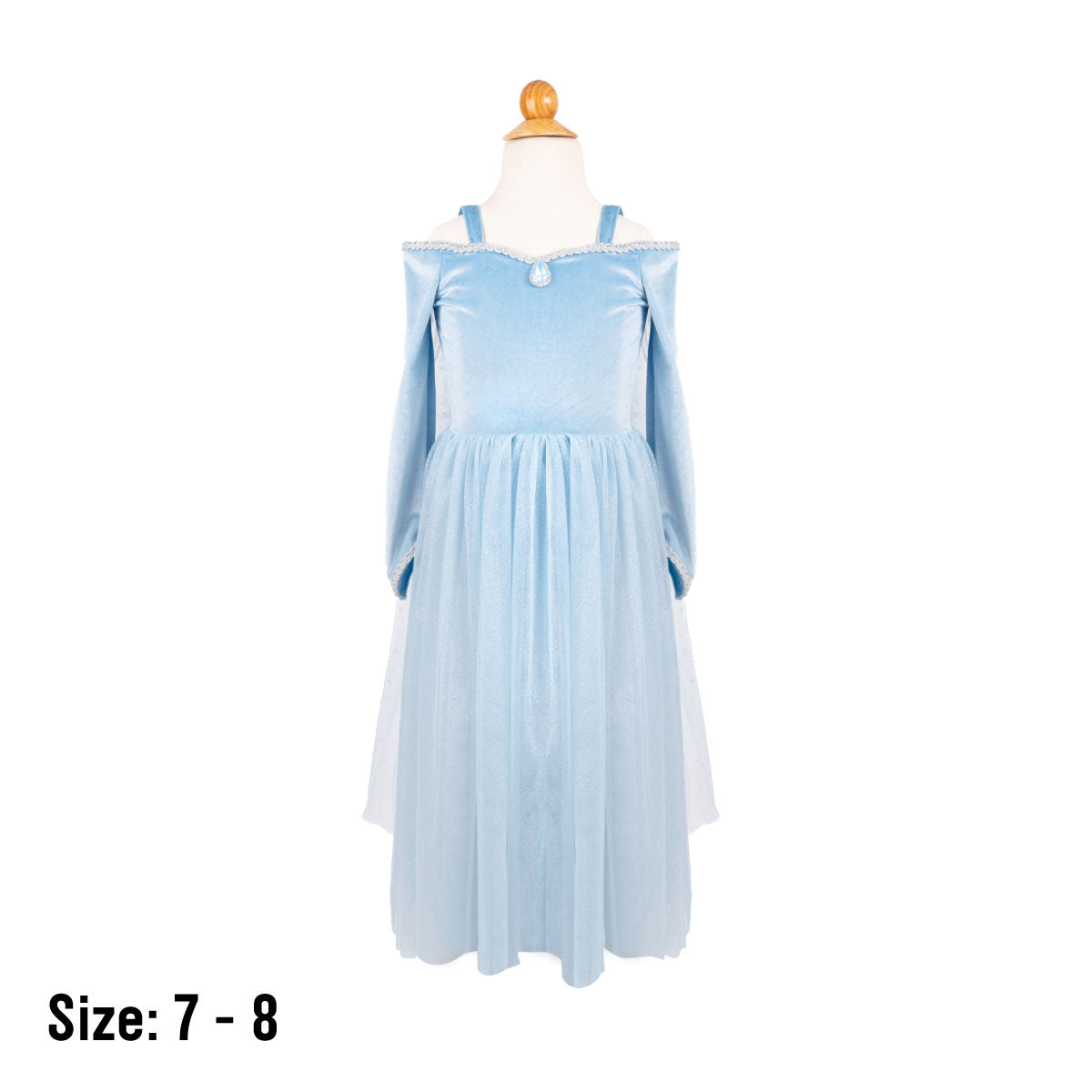 Great Pretenders Velvety Soft Sisters Forever Princess Dress Size 7-8