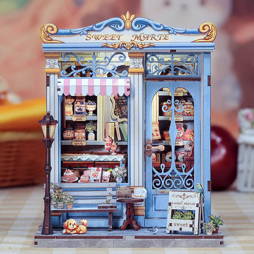 DIY Miniature House Kit - Sweet Marie Sweets Shop