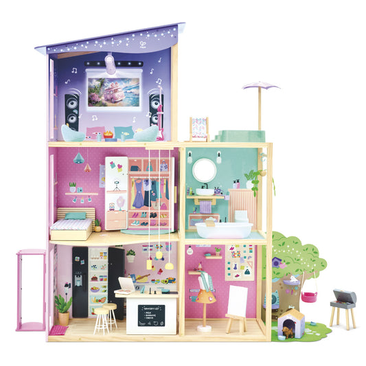 Hape Fashion Glow Mansion Doll House