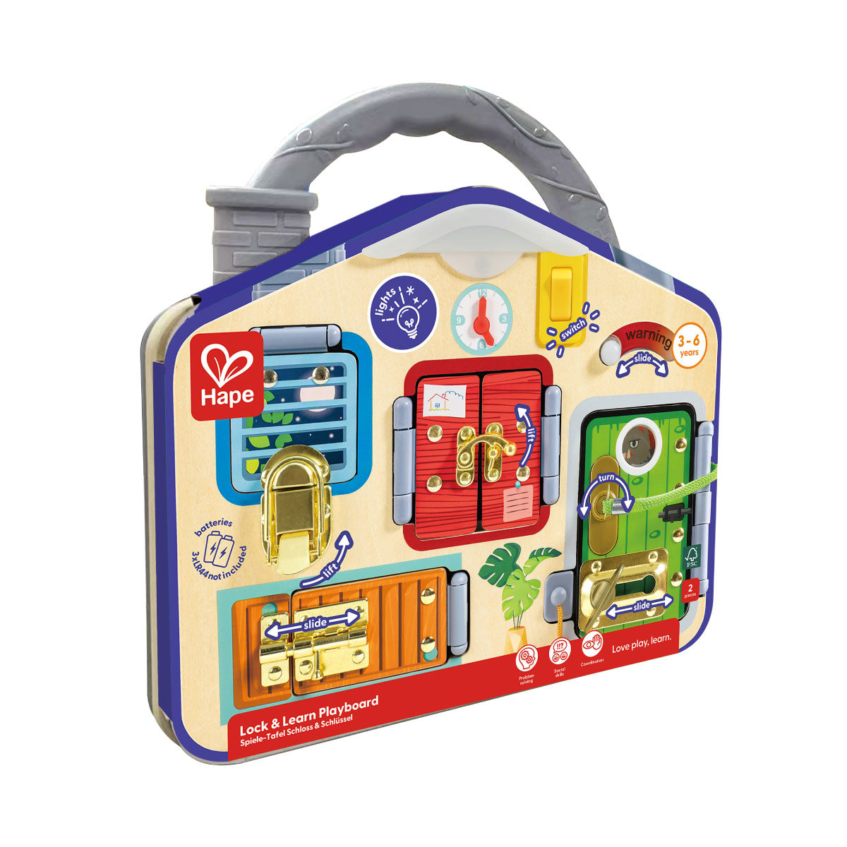 Hape Lock & Learn Playboard