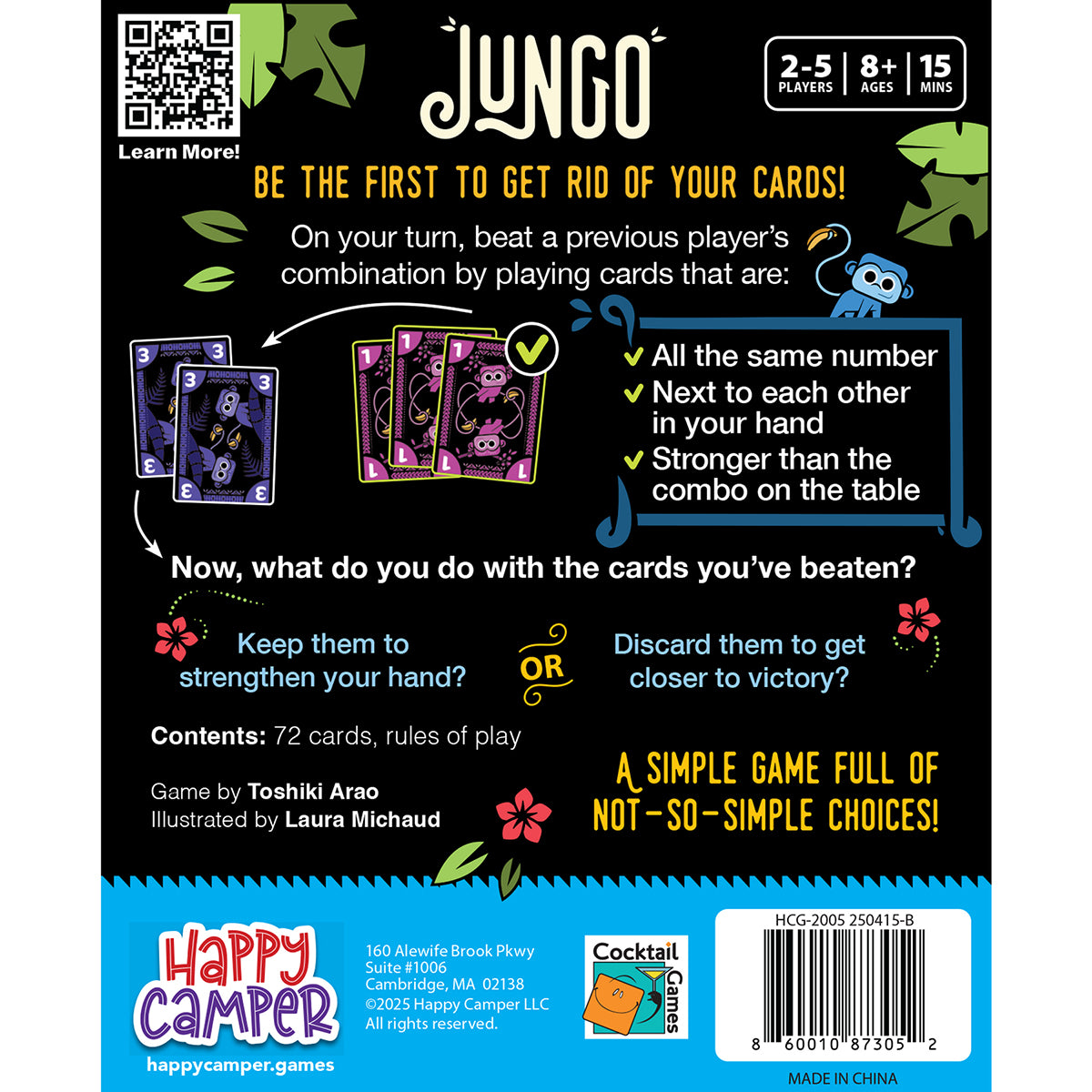 Jungo Card Game from Happy Camper