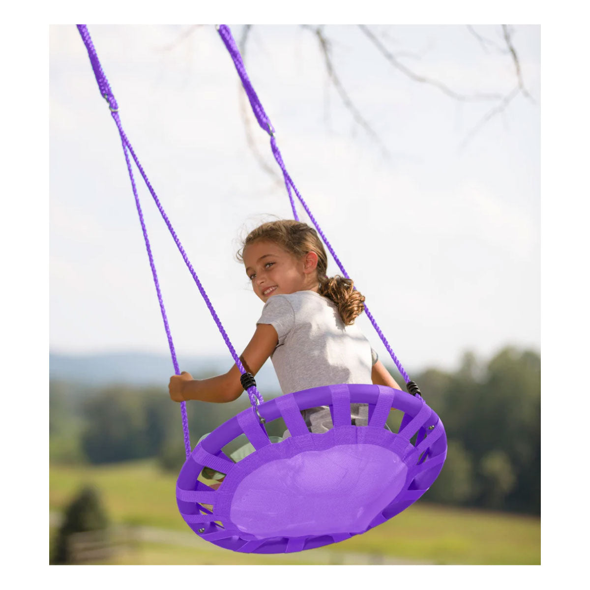 Hearthsong 24-Inch ColorBurst Round Swing