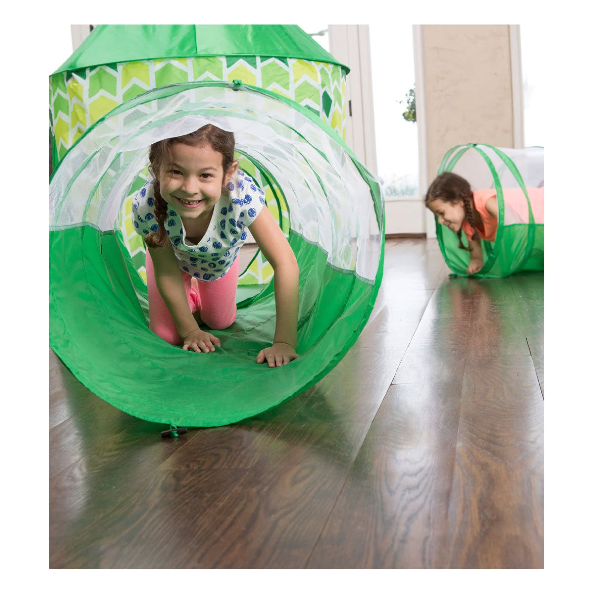 Hearthsong Pop-Up Play Tents and Tunnels - Green