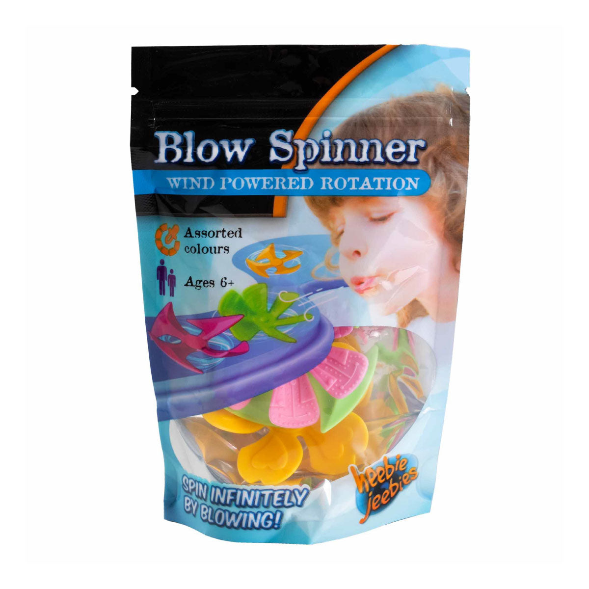 Heebie Jeebies Blow Spinner 3 Pack