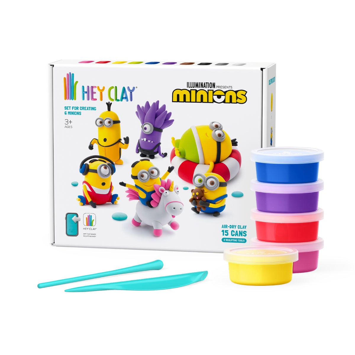 Hey Clay Minions - 15 Air-Dry Clays