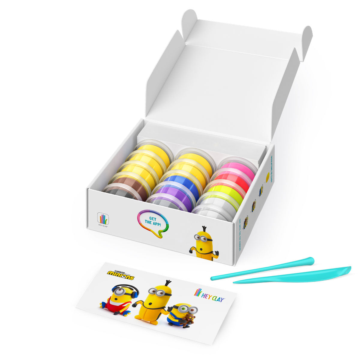 Hey Clay Minions - 15 Air-Dry Clays