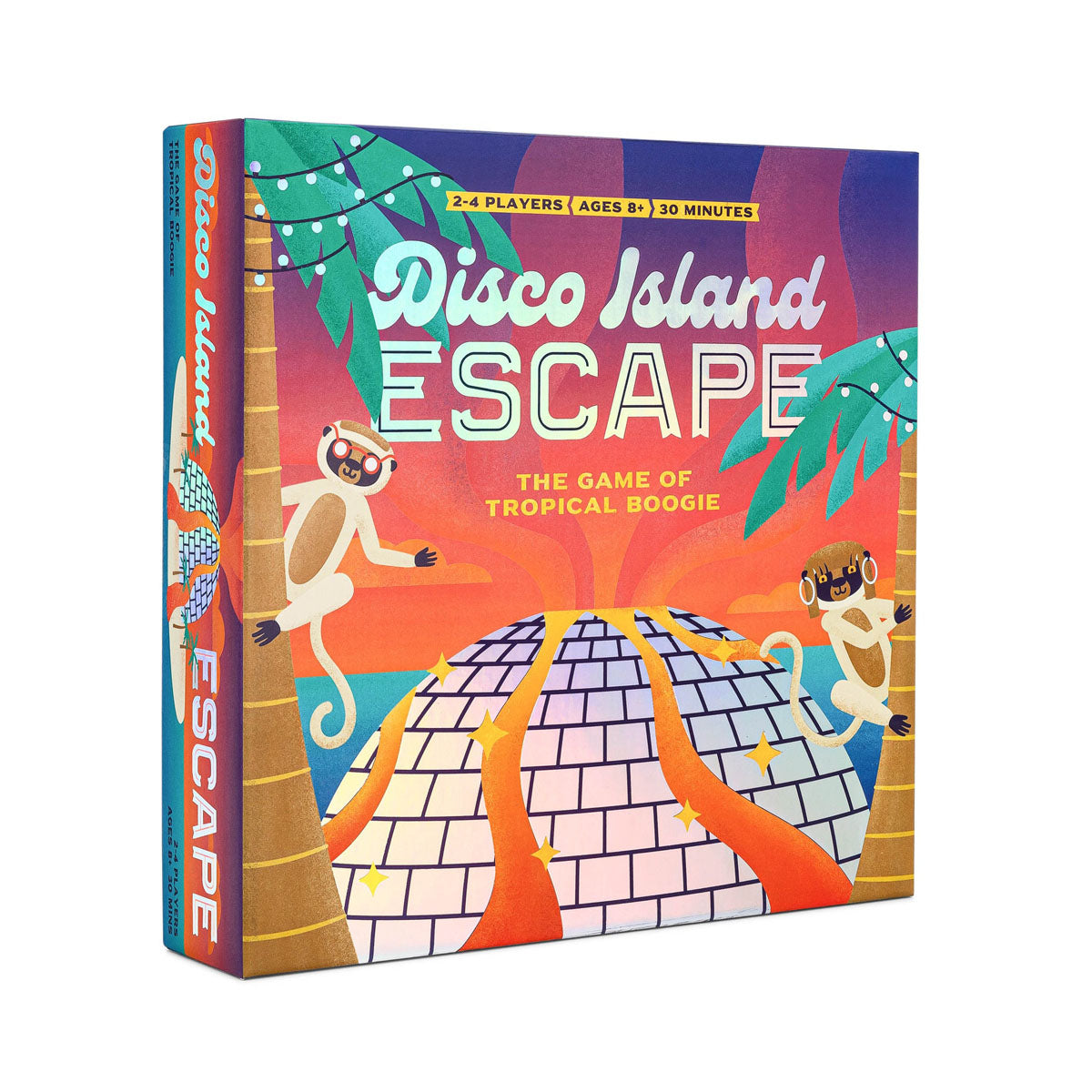 Hootenany Games Disco Island Escape Board Game