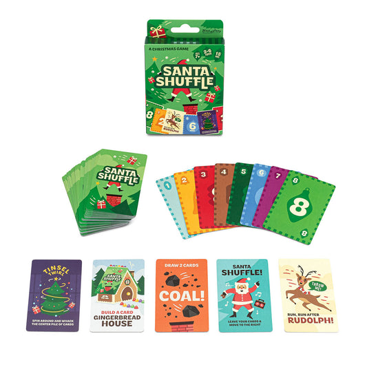 Santa Shuffle Christmas Card Game from Hootenanny Games