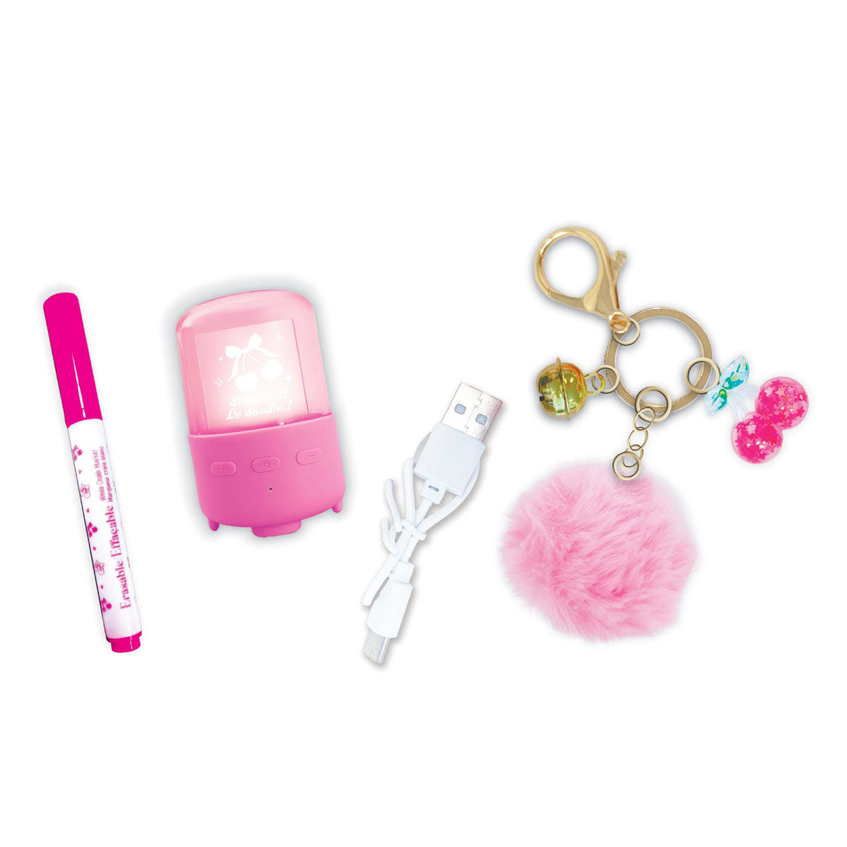 LED Wireless Mini Mood Speaker Keychain