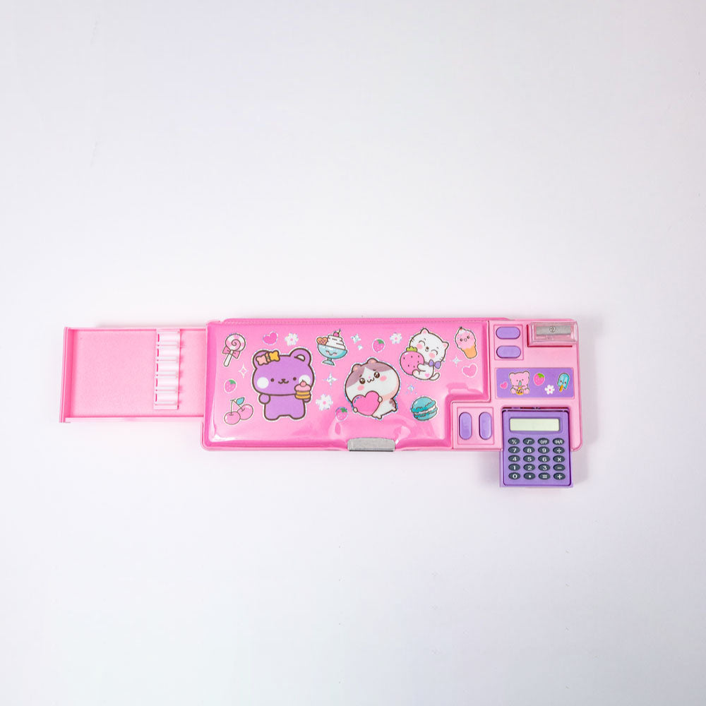 Hot Focus Cutie Fun Pencil Case - Critters