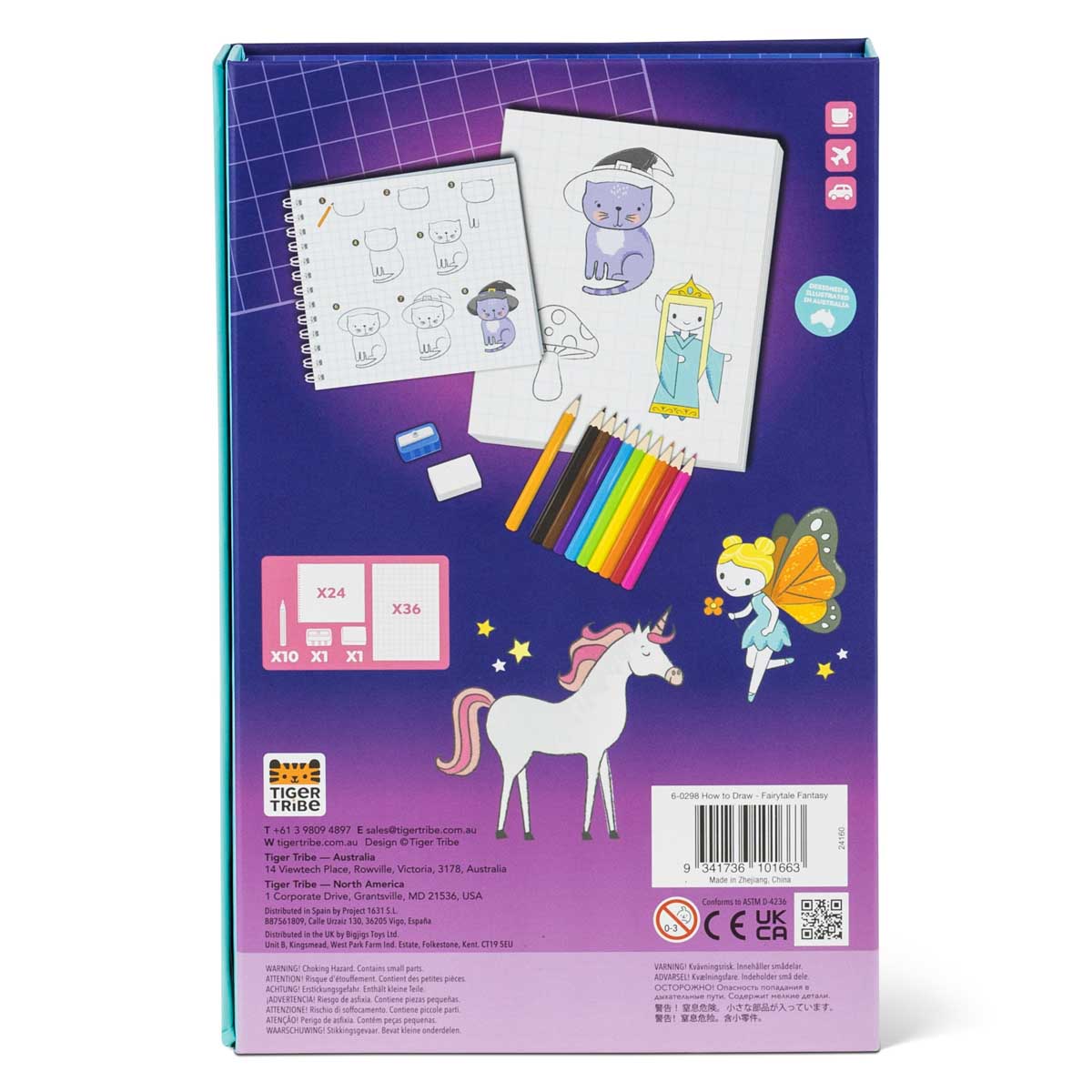 Tiger Tribe - How to Draw - Fairytale Fantasy