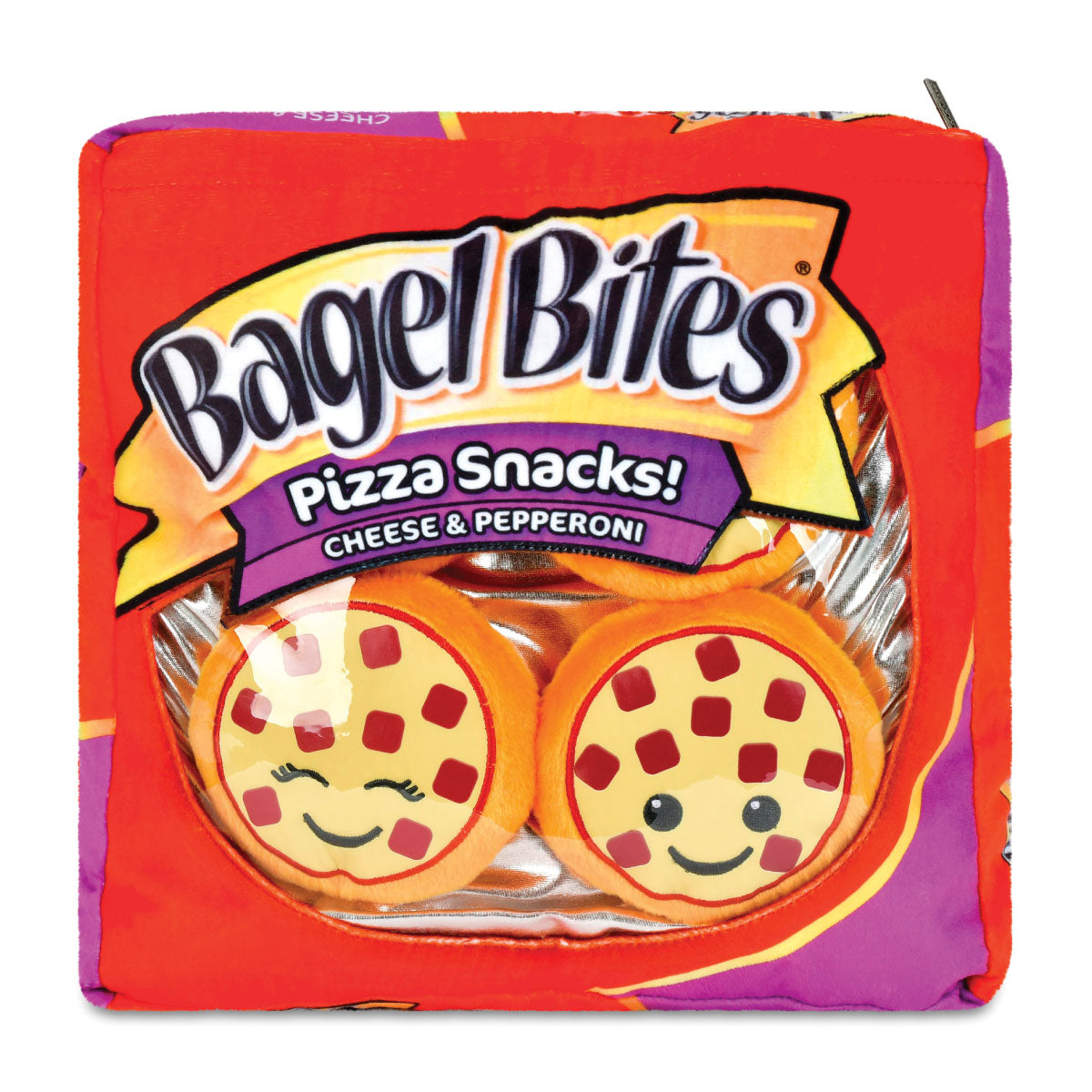 iScream Bagel Bites Packaging Plush
