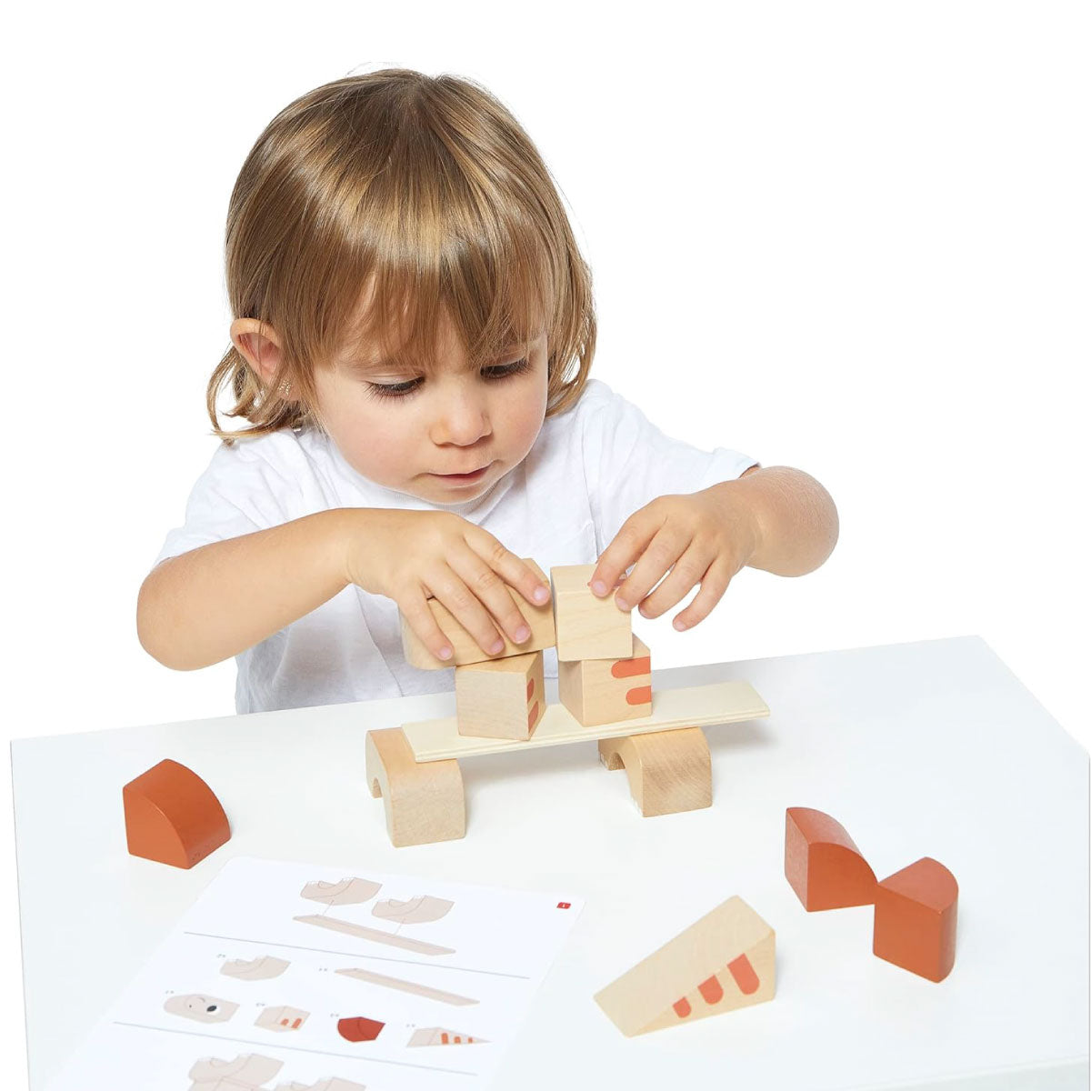Janod Cubikosaurus Dinosaur Blocks