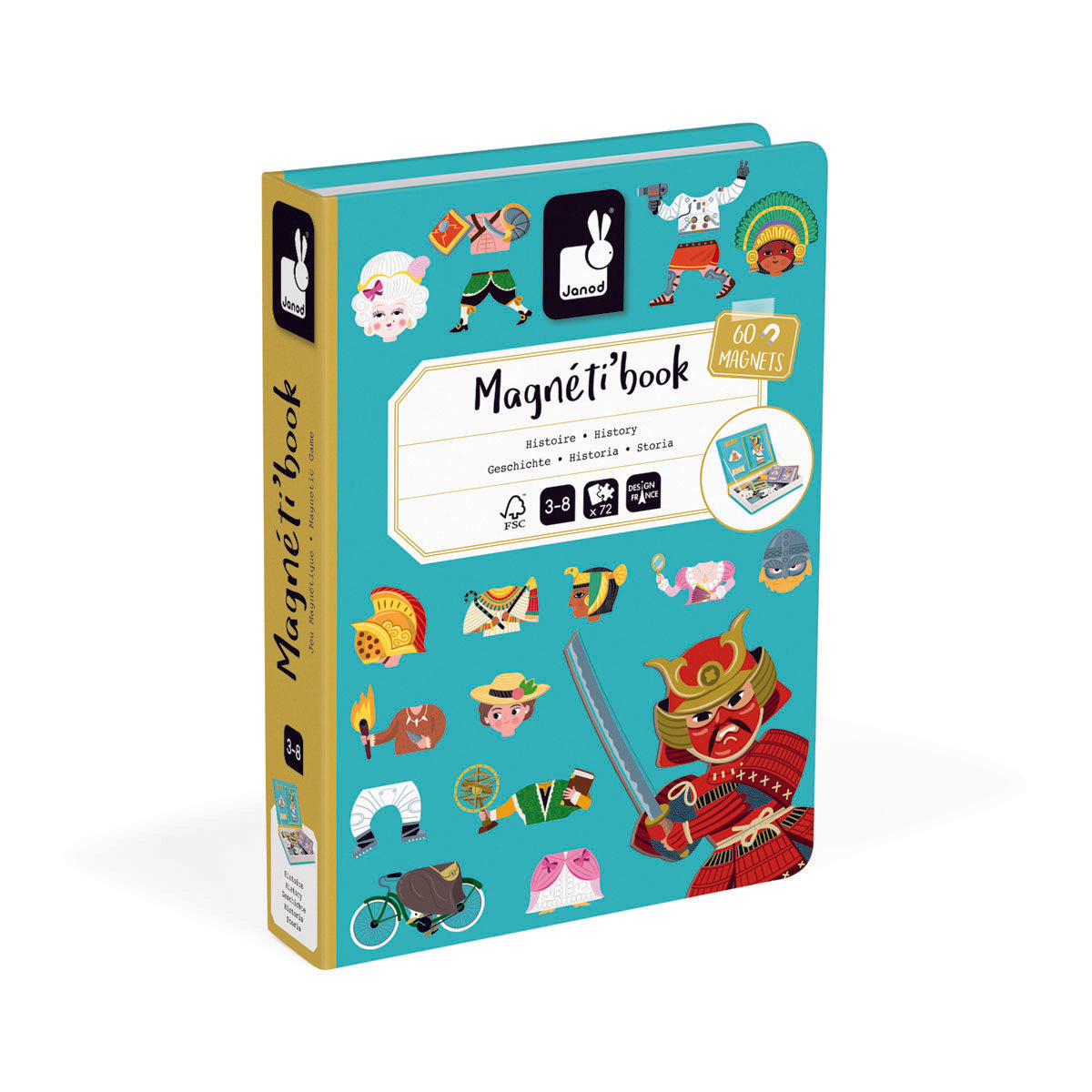 Janod MagnetiBook - History