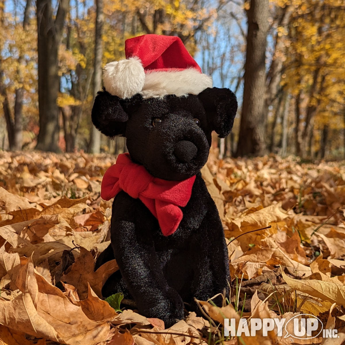 Jellycat Winter Warmer Pippa Black Labrador