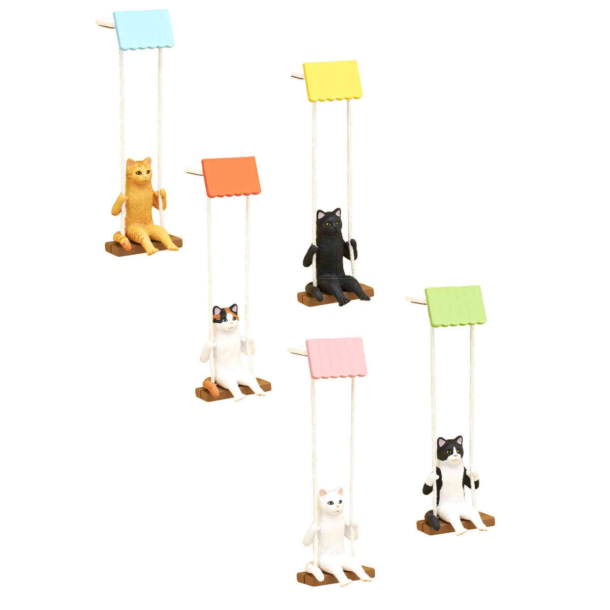 Kitan Club Cat on a Swing Blind Box
