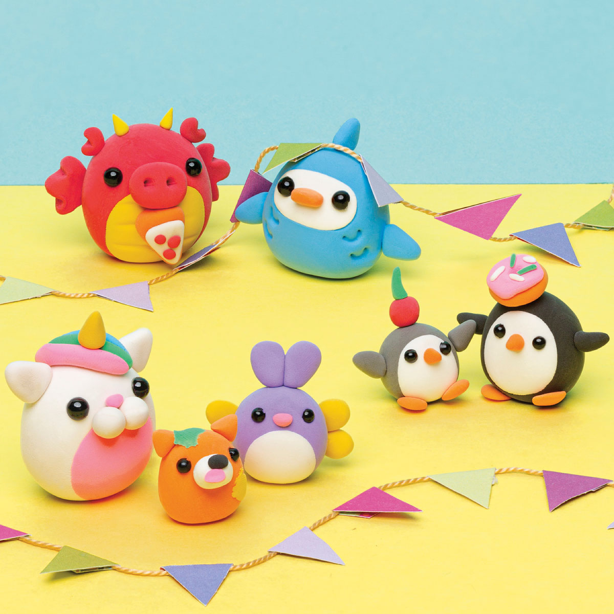 Klutz Air-Dry Clay Animal Party
