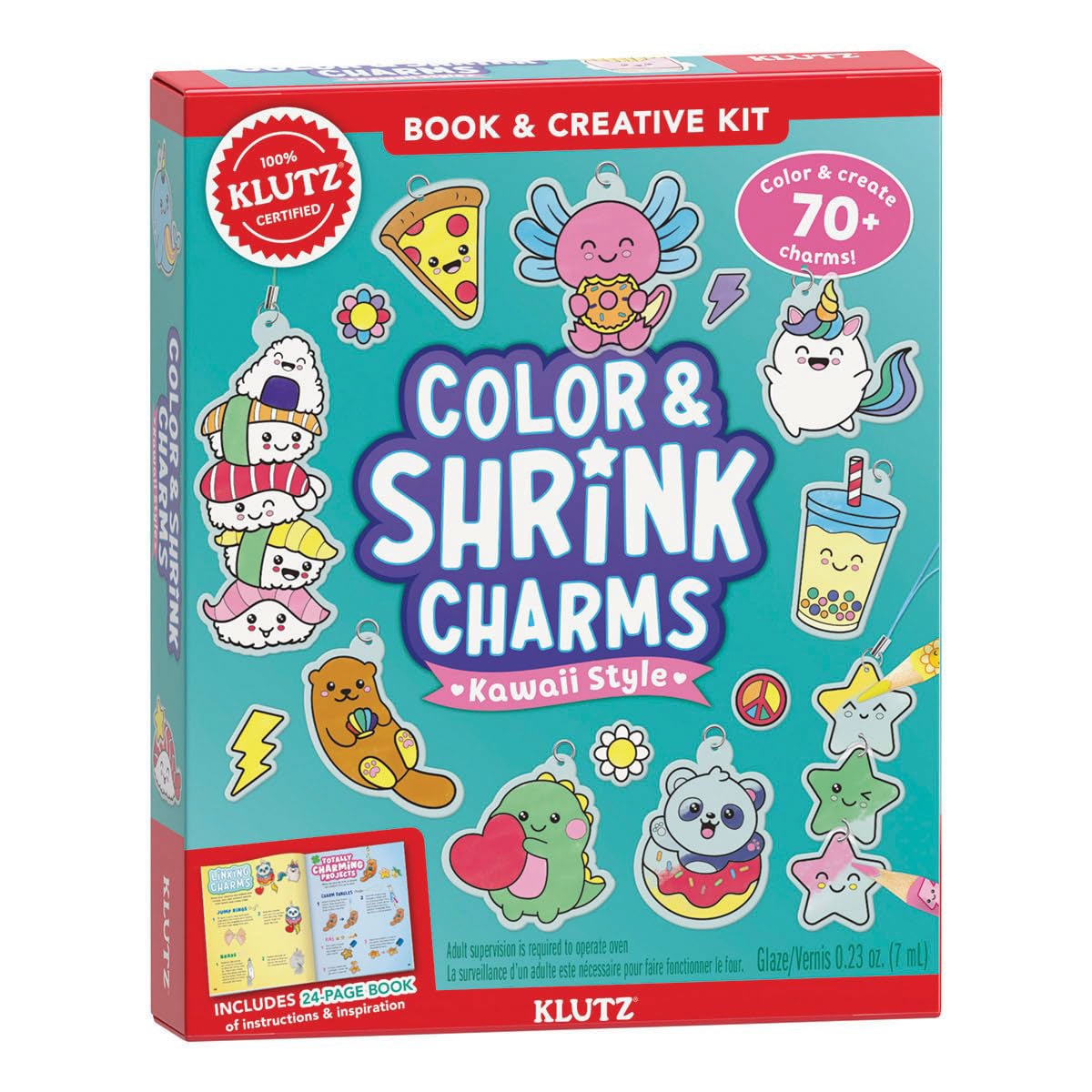 Klutz Color & Shrink Charms Kawaii Style