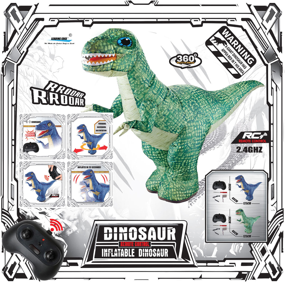 Inflatable RC Dinosaur