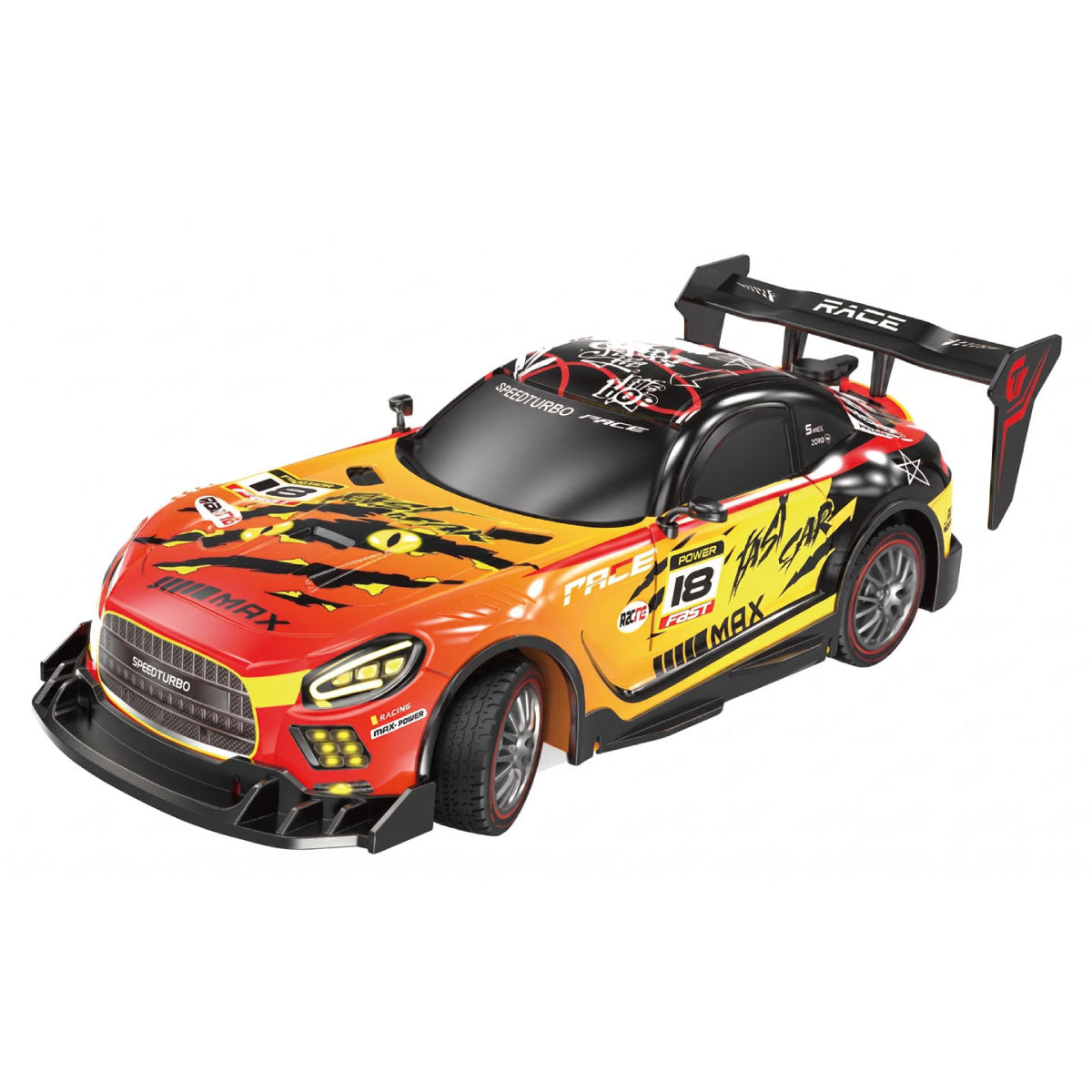Leading Edge Ultimate Drift RC Car Racing Series - Orange