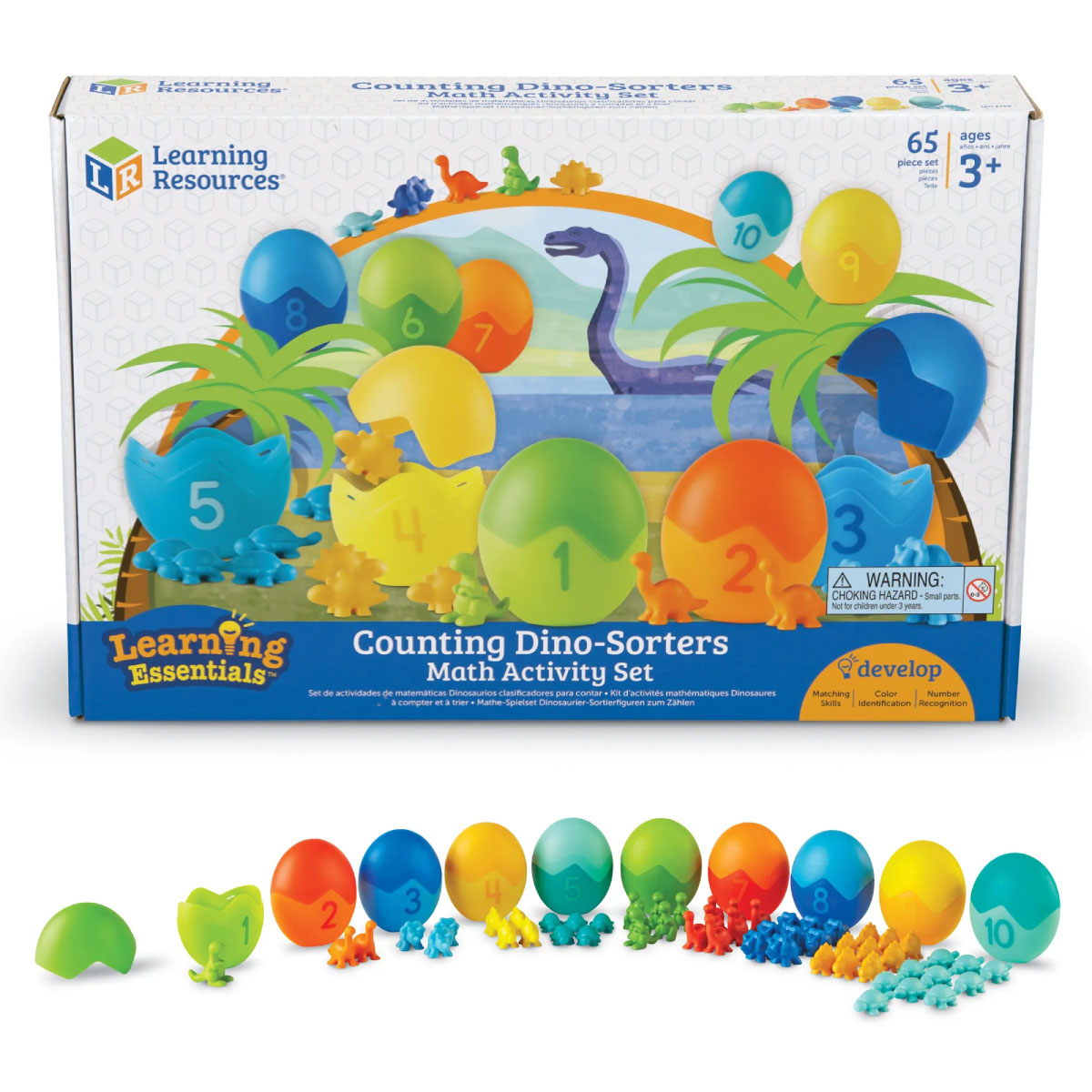 Learning Resources Counting Dino-Sorters