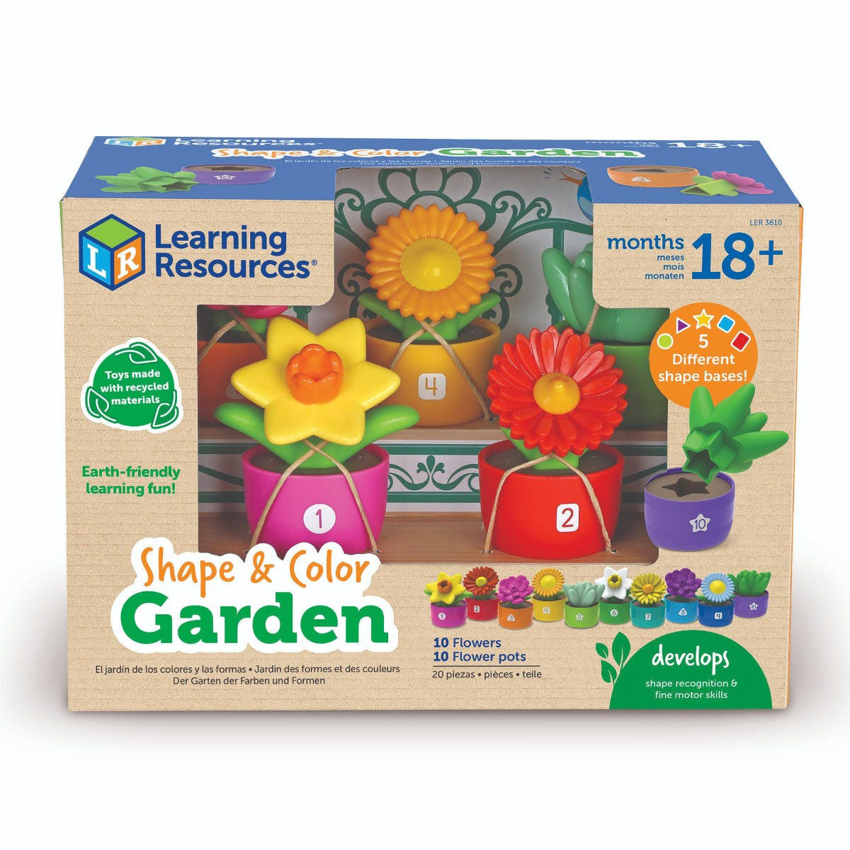 Learning Resources Shape and Color Garden