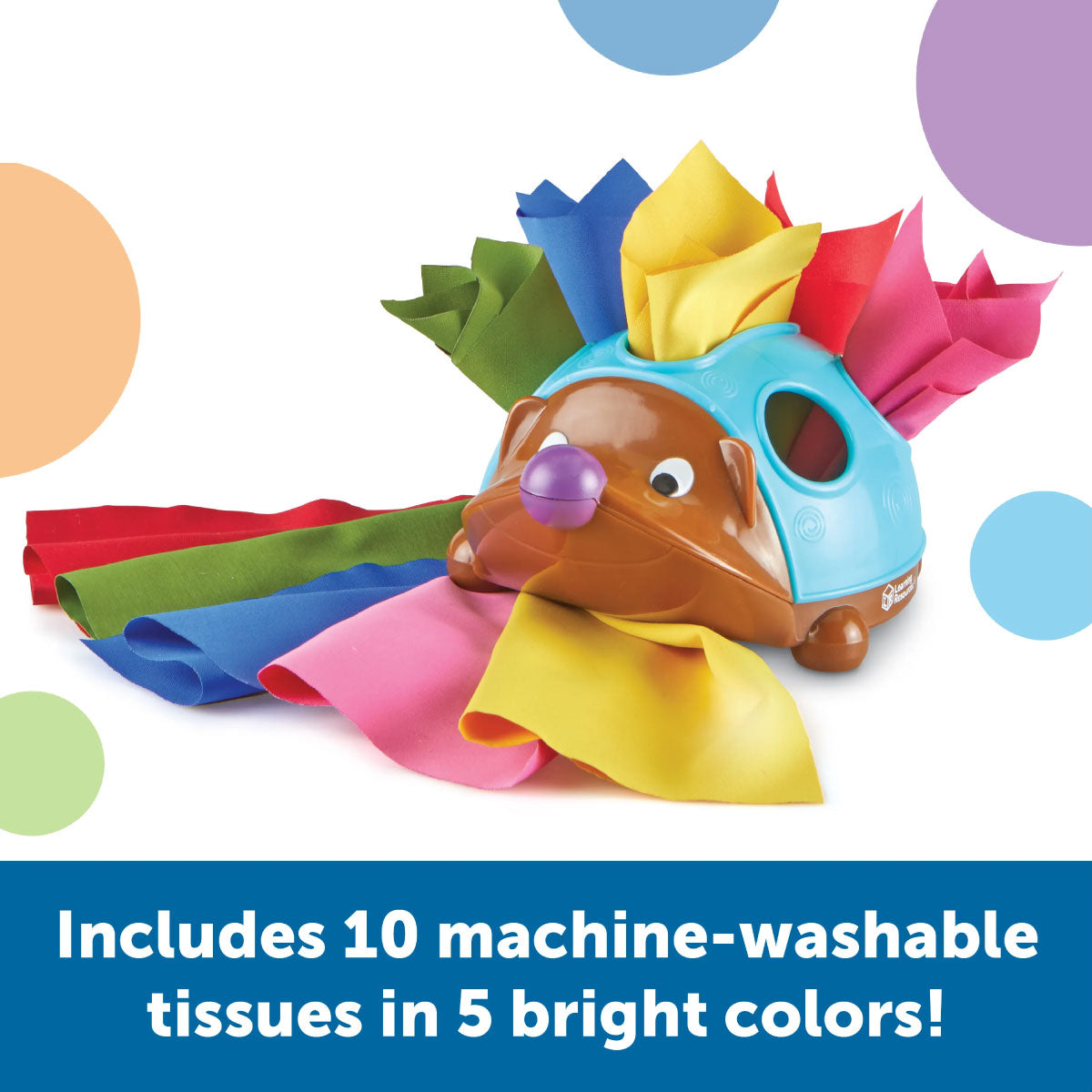 Learning Resources Spike the Fine Motor Hedgehog Tissue Pal