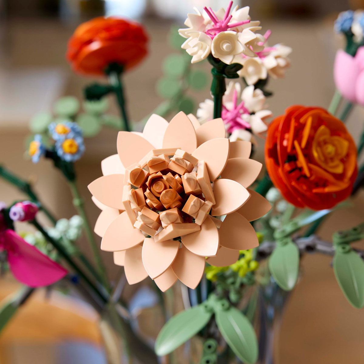 LEGO Botanicals Pretty Pink Flower Bouquet