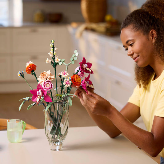 LEGO Botanicals Pretty Pink Flower Bouquet