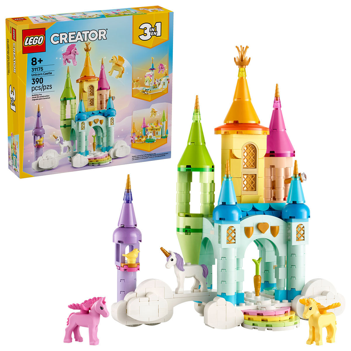 LEGO Creator 3-in-1 Unicorn Castle