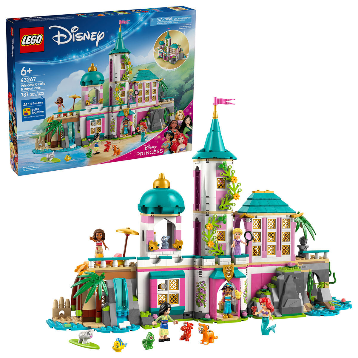 LEGO Disney Princess Princess Castle & Royal Pets