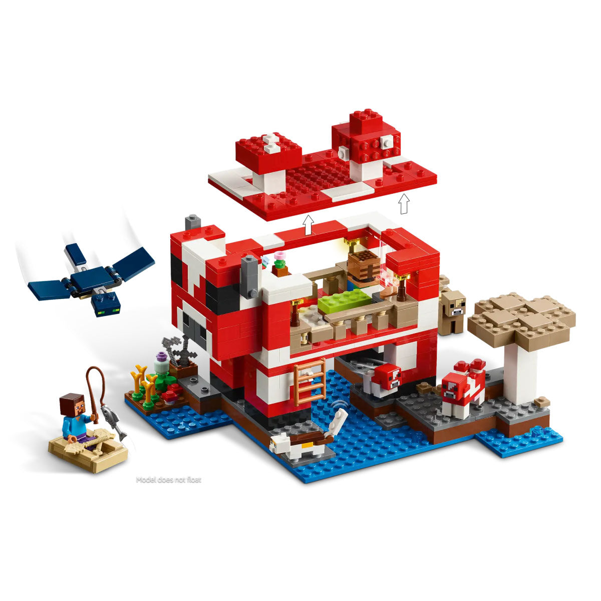 LEGO Minecraft The Mooshroom House