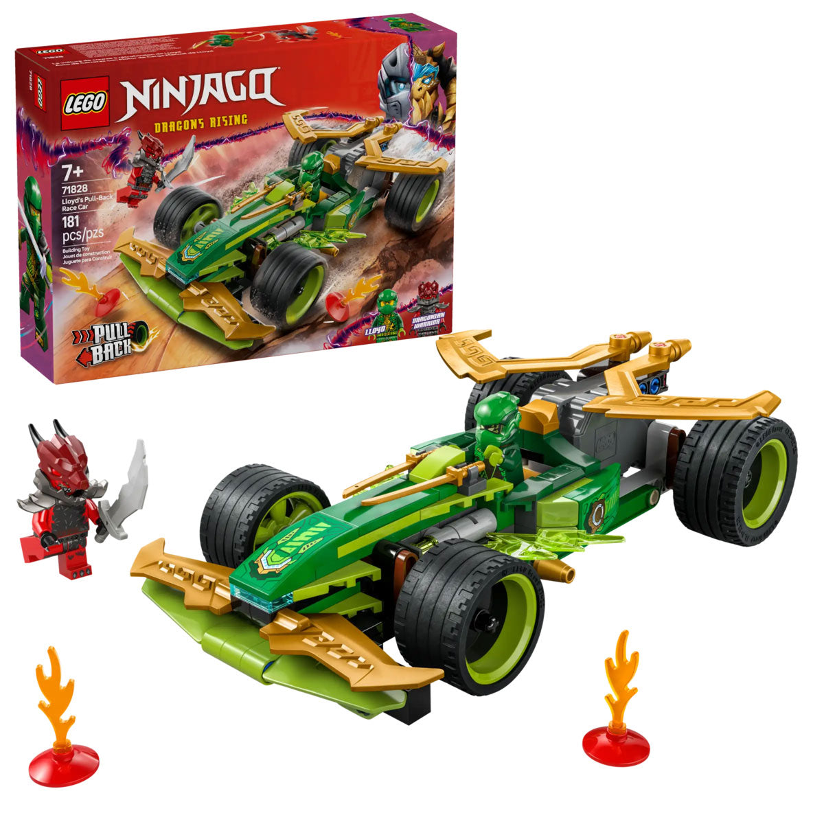 LEGO Ninjago Lloyd's Pull-Back Race Car