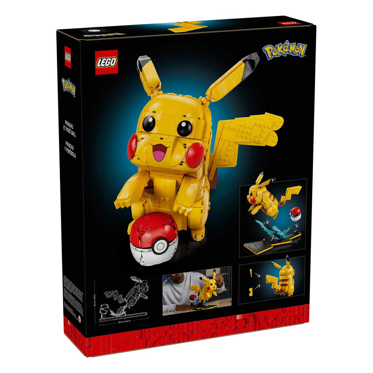 LEGO POKEMON Pikachu and Poké Ball