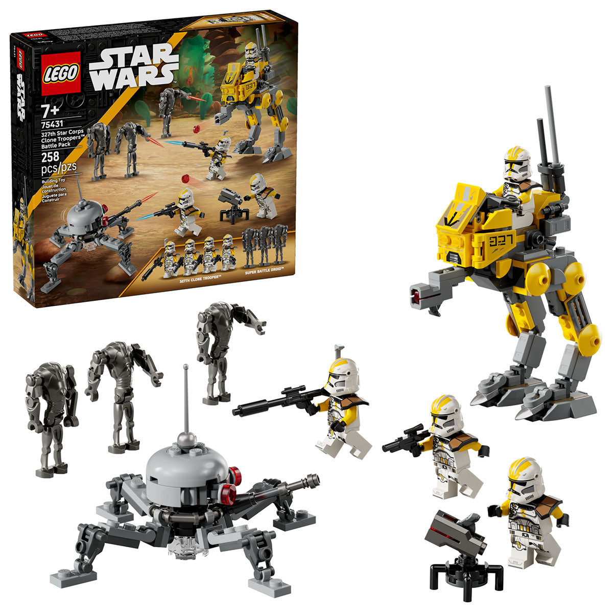 LEGO Star Wars 327th Star Corps Clone Troopers Battle Pack