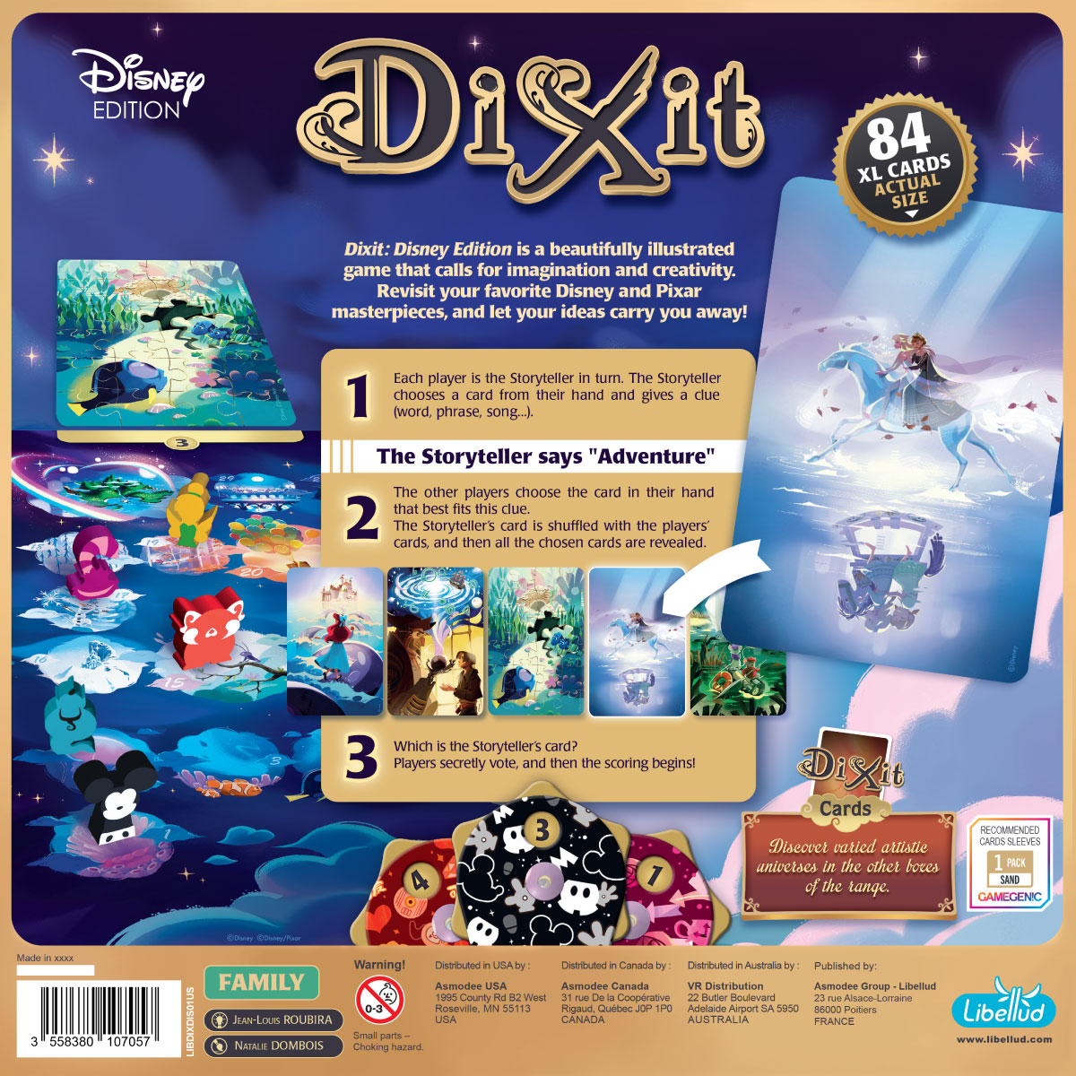 Libellud Studio's Dixit - Disney Edition