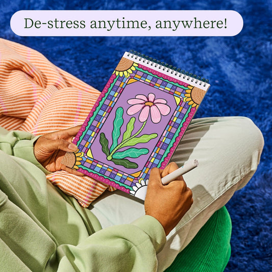 Lifelines FlowArt - Color to Reveal - Fragrant Blooms with Scented Markers
