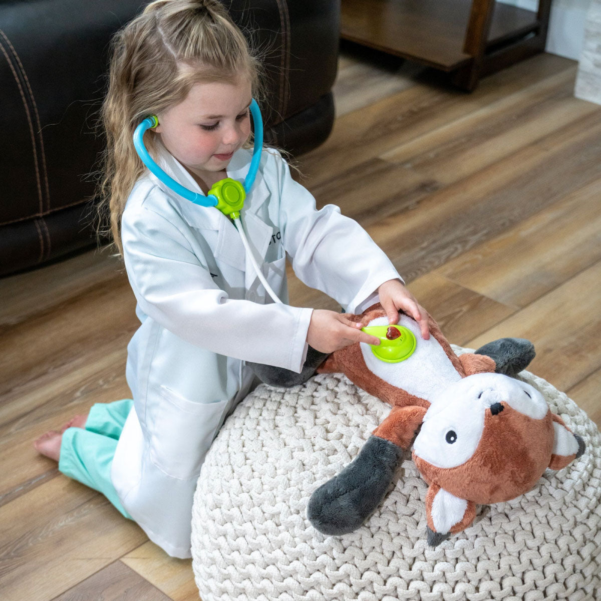 Little Adventures Doctor Coat and Scrubs Set