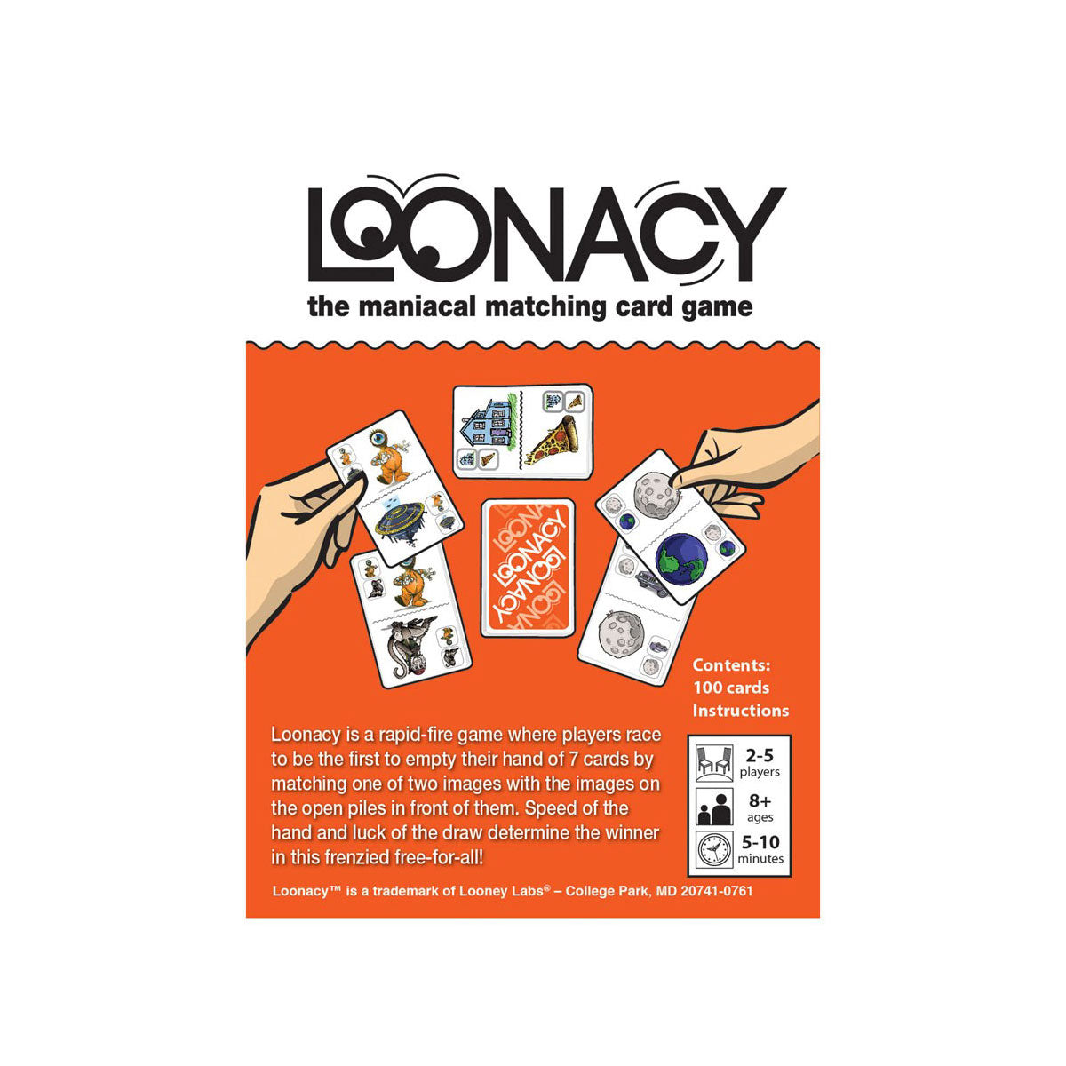 Loonacy Card Game from Loony Labs