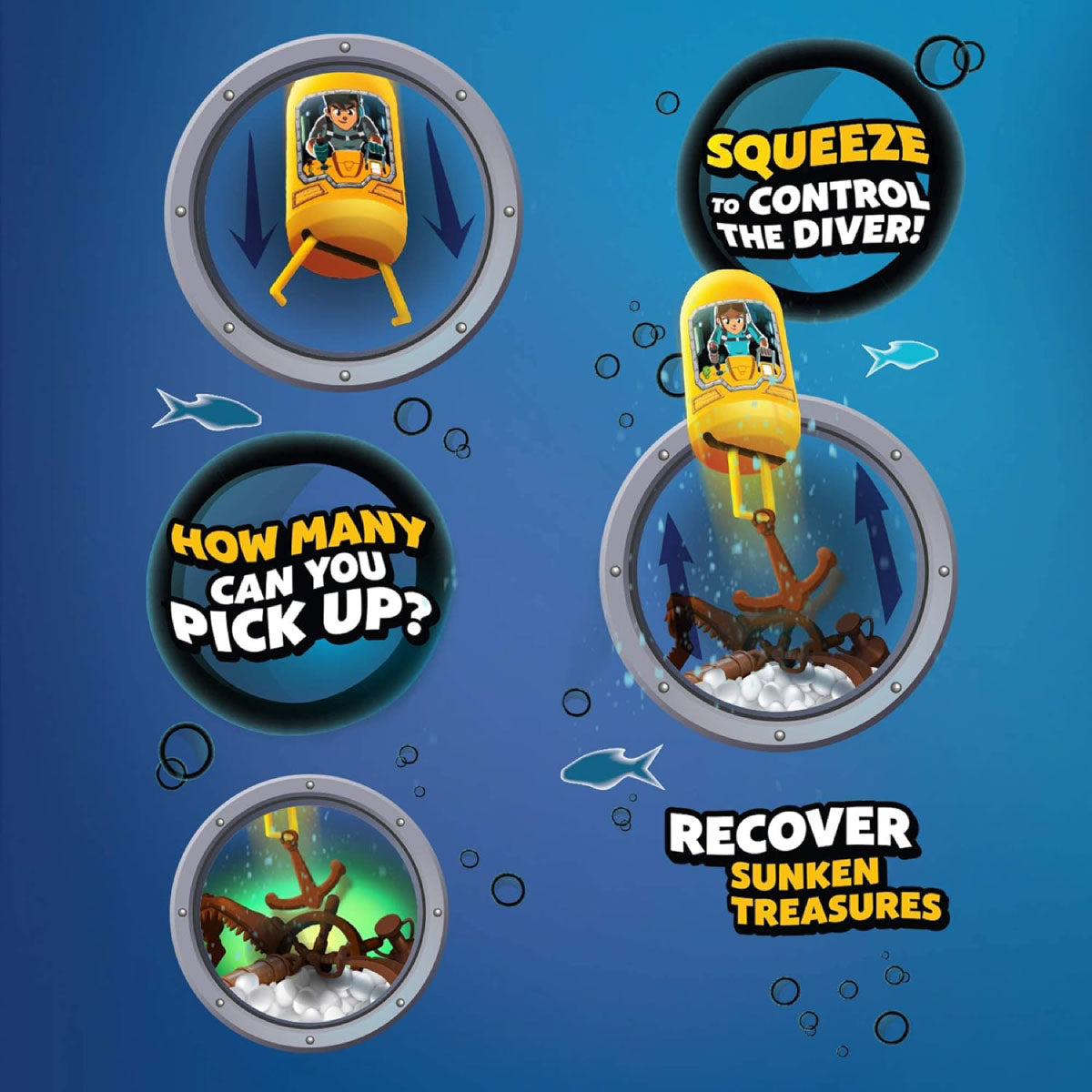 Luki Labs Clawsome Treasure Diver