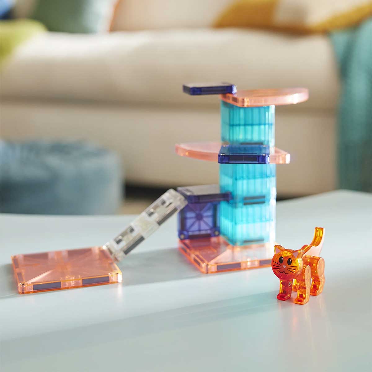 Magna-Tiles - Magna-Tiles Cat Tree 13-Piece Set
