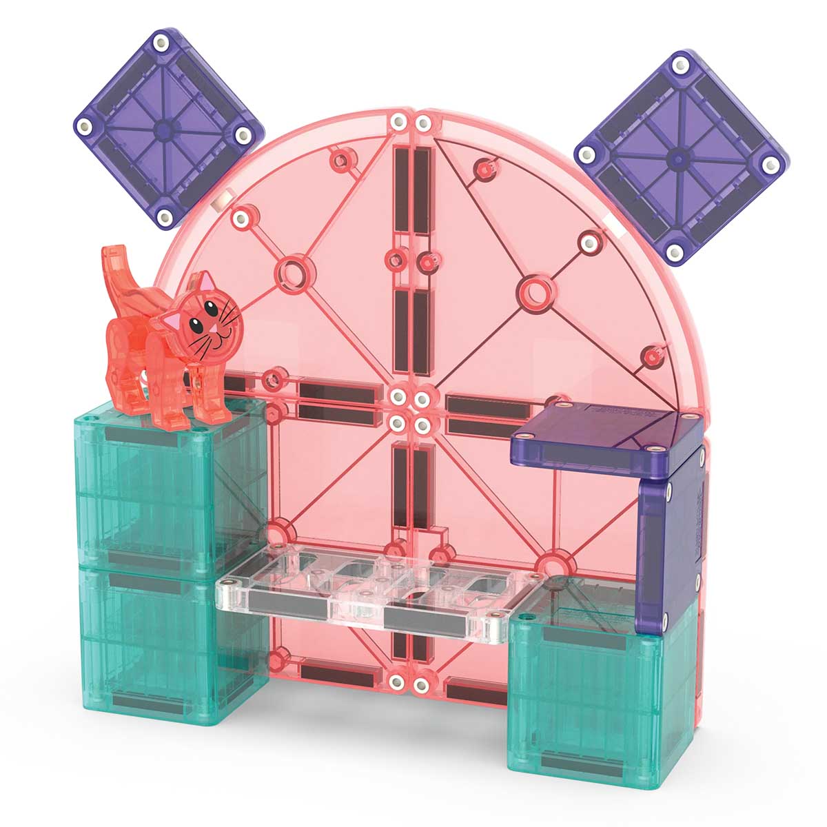 Magna-Tiles - Magna-Tiles Cat Tree 13-Piece Set