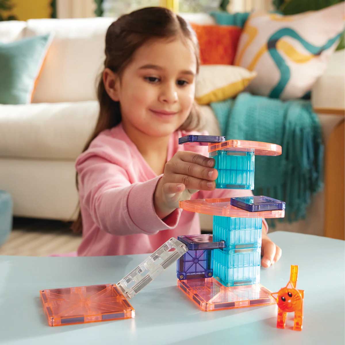 Magna-Tiles - Magna-Tiles Cat Tree 13-Piece Set