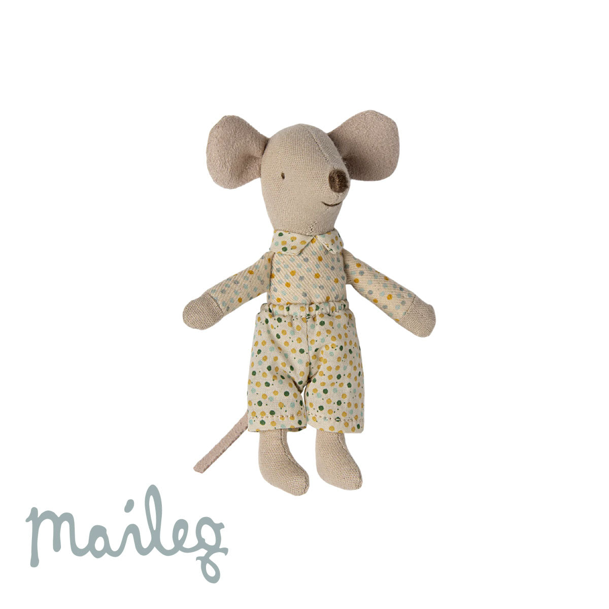 Maileg Little Brother Mouse in Matchbox