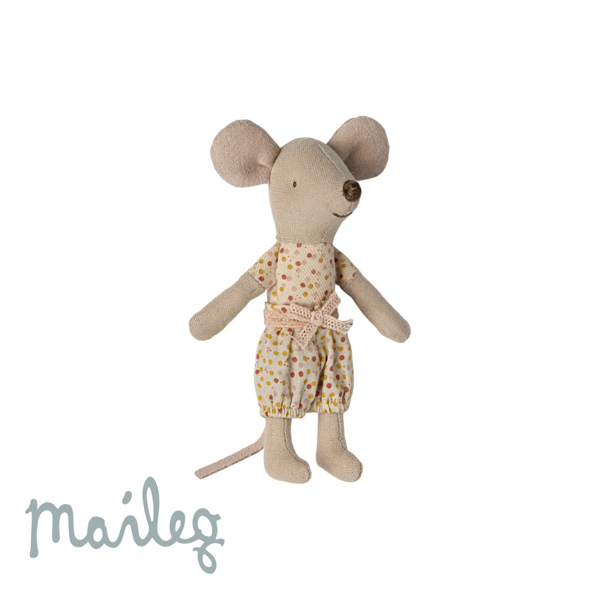 Maileg Little Sister Mouse in Matchbox