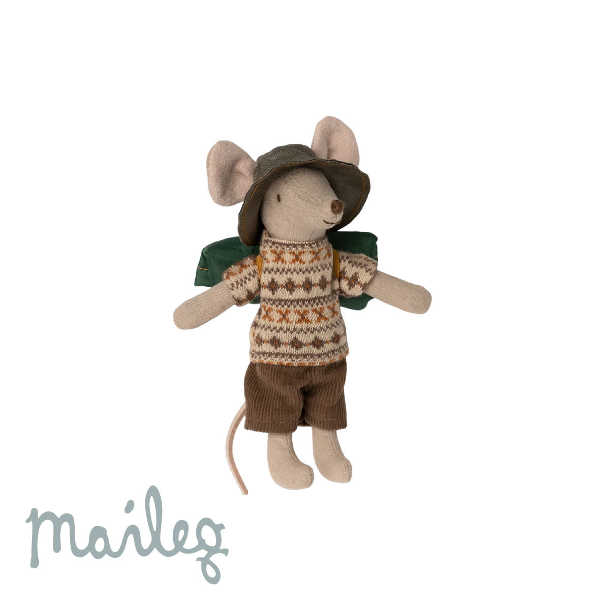 Maileg Hiker Mouse Big Brother