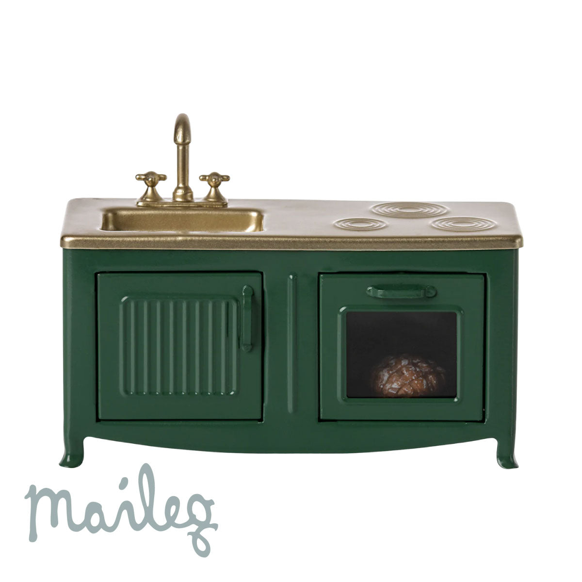 Maileg Mouse Kitchen - Dark Green