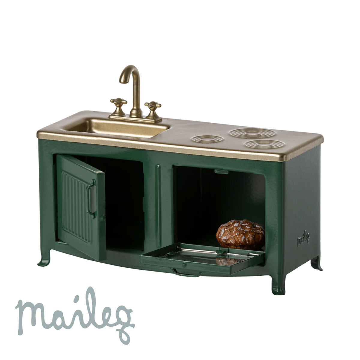 Maileg Mouse Kitchen - Dark Green